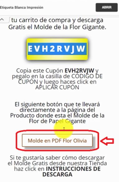 Cómo descargar moldes Gratis en pdf para imprimir flores de papel gigantes (12)