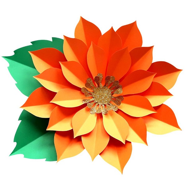 flores de papel 13