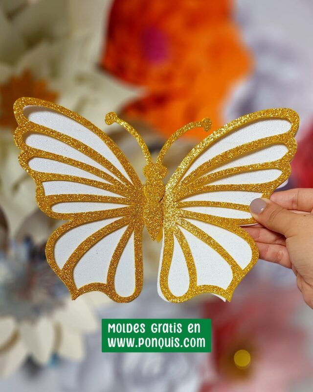 mariposa dorada