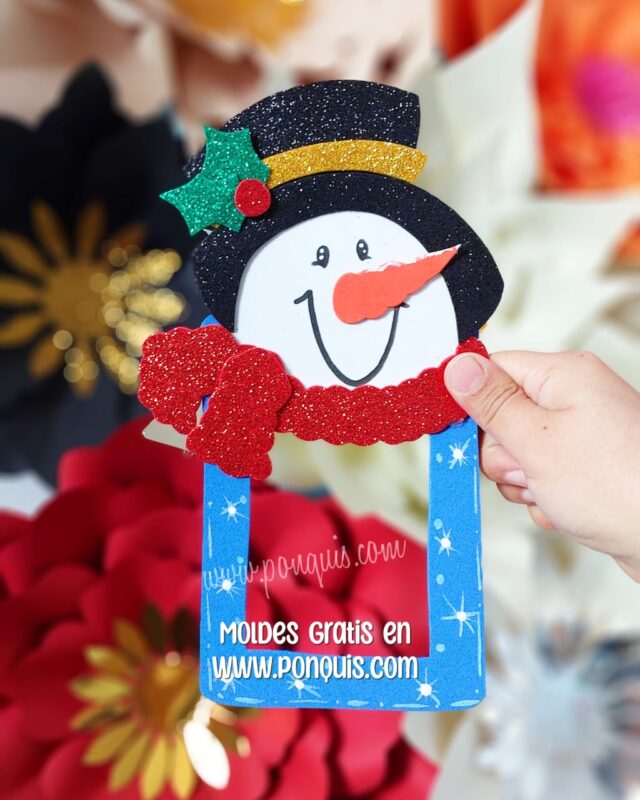 MUÑECO DE NIEVE PARA APAGADORES